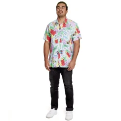 Unisex Disney Tops<A Goofy Movie Map Camp Shirt