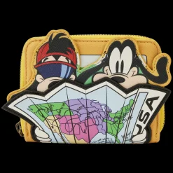 Disney Wallets<A Goofy Movie Road Trip Zip Around Wallet
