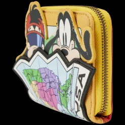 Disney Wallets<A Goofy Movie Road Trip Zip Around Wallet