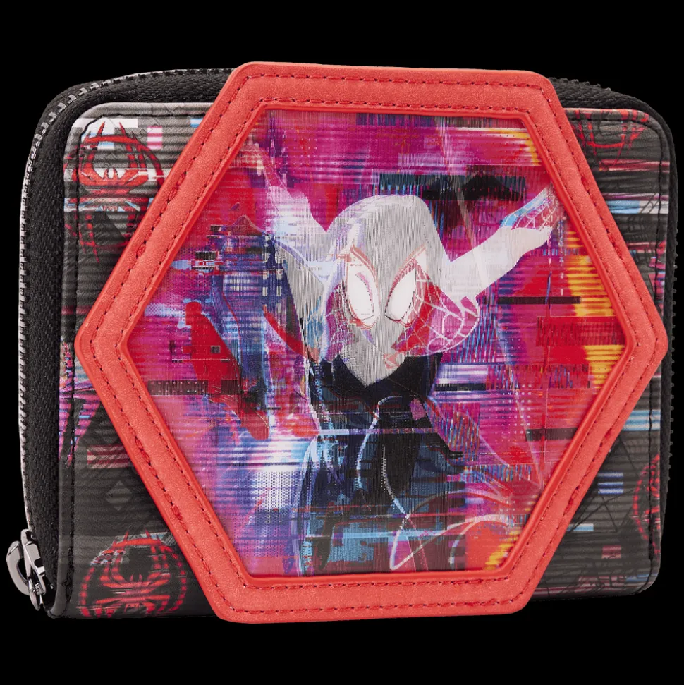 Marvel Wallets<Across The Spider-Verse Lenticular Zip Around Wallet
