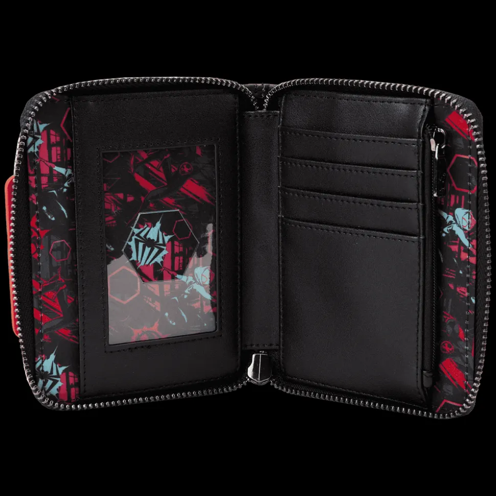 Marvel Wallets<Across The Spider-Verse Lenticular Zip Around Wallet