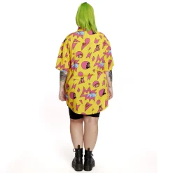 Unisex Disney Tops<Aladdin Genie Camp Shirt