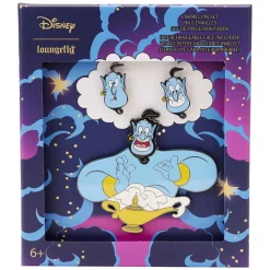 Disney Enamel Pins<Aladdin Genie Mixed Emotions 4Pc Pin Set