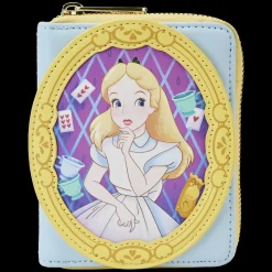 Disney Wallets<Alice In Wonderland Cameo Zip Around Wallet