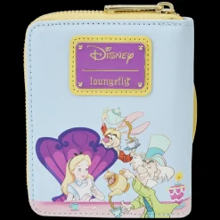 Disney Wallets<Alice In Wonderland Cameo Zip Around Wallet
