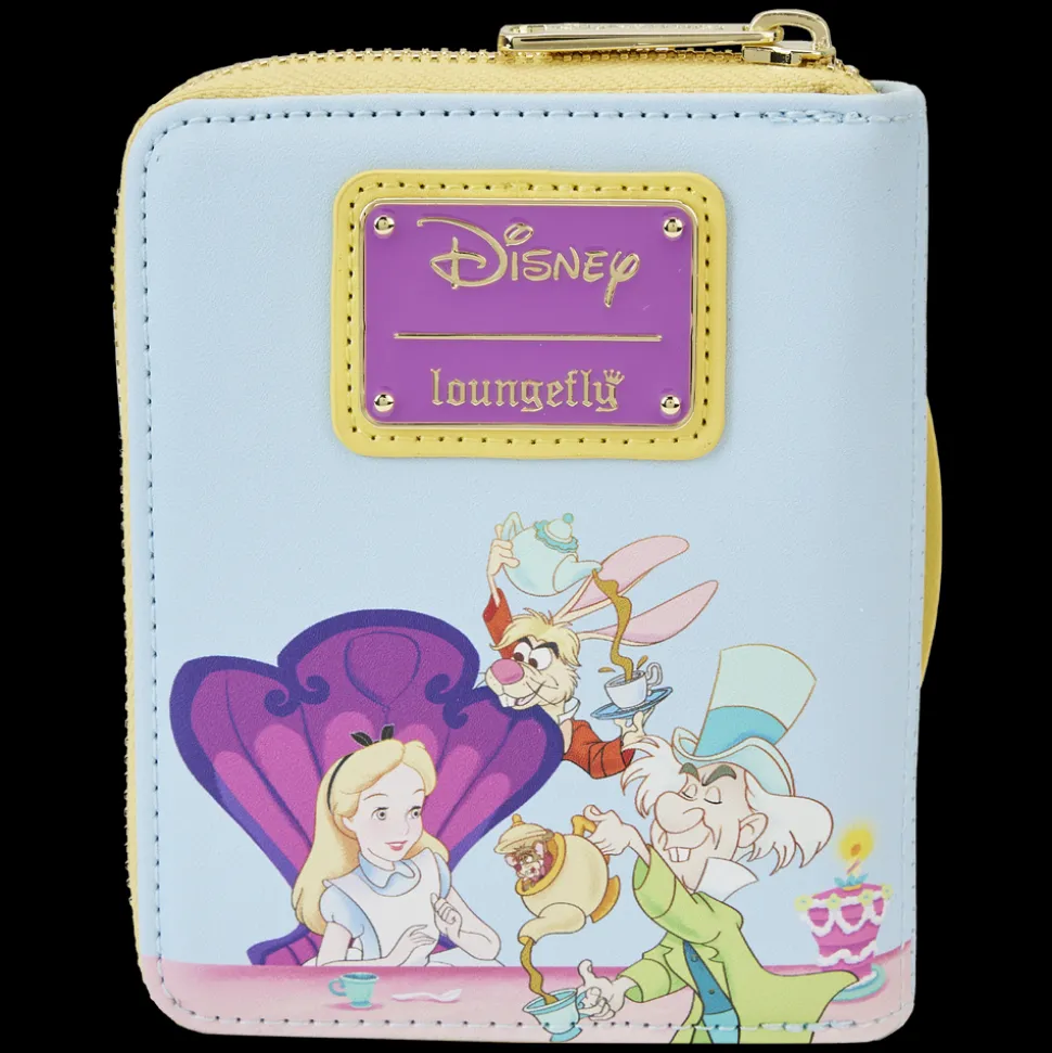 Disney Wallets<Alice In Wonderland Cameo Zip Around Wallet