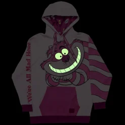 Unisex Disney Tops<Alice In Wonderland Glow Cheshire Cat Unisex Hoodie