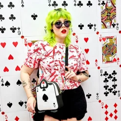 Unisex Disney Tops<Alice In Wonderland Playing Cards Unisex Tee