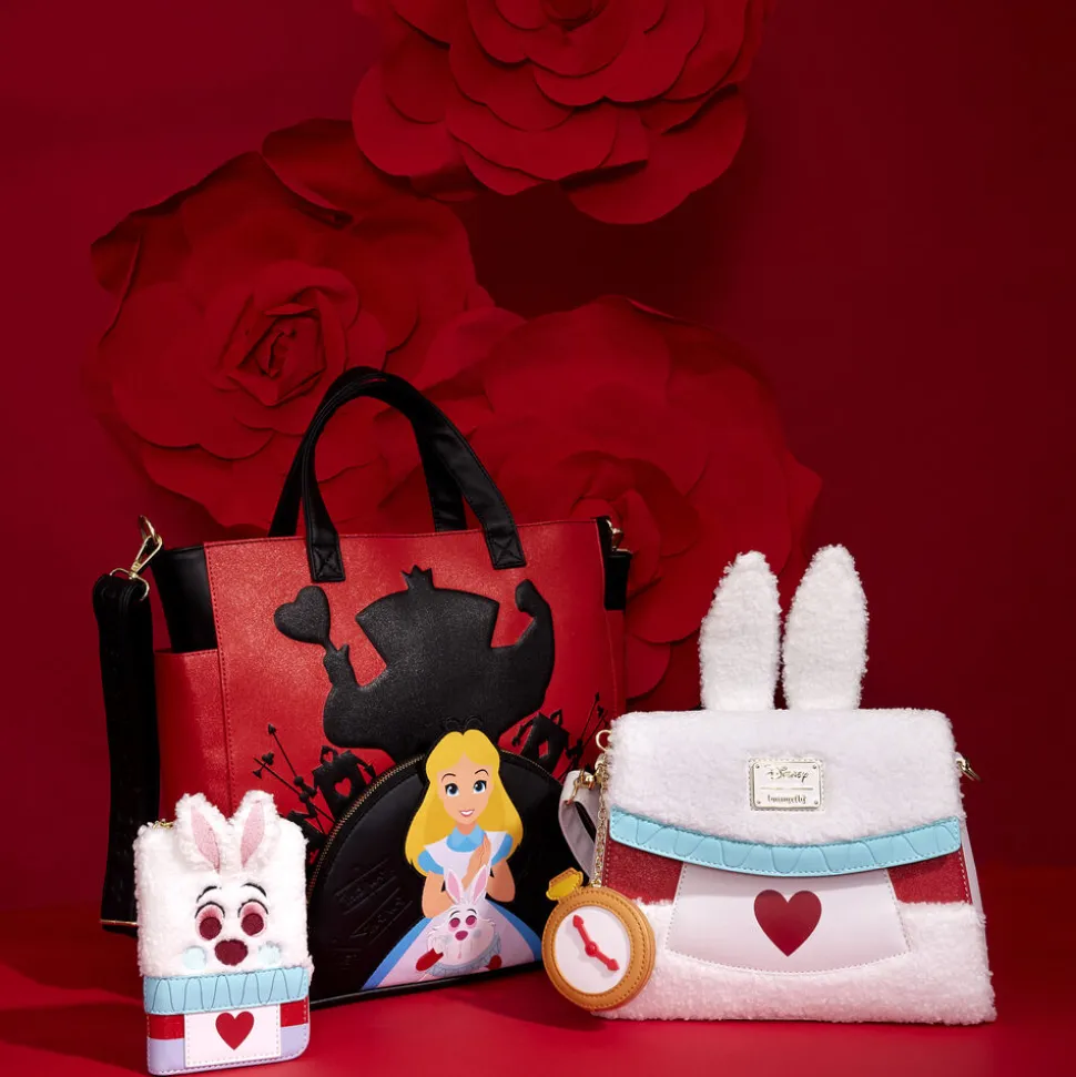 Disney Wallets<Alice In Wonderland White Rabbit Cosplay Zip Around Wallet