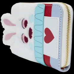 Disney Wallets<Alice In Wonderland White Rabbit Cosplay Zip Around Wallet