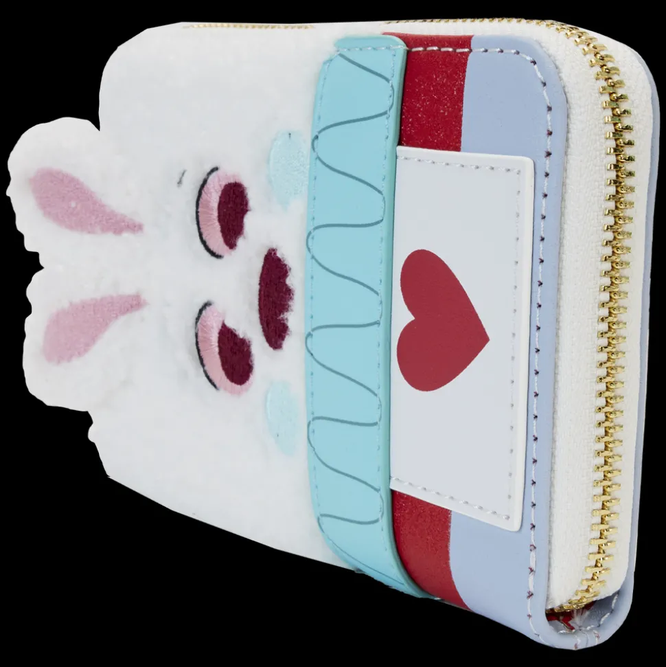 Disney Wallets<Alice In Wonderland White Rabbit Cosplay Zip Around Wallet