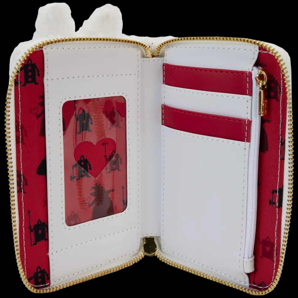 Disney Wallets<Alice In Wonderland White Rabbit Cosplay Zip Around Wallet