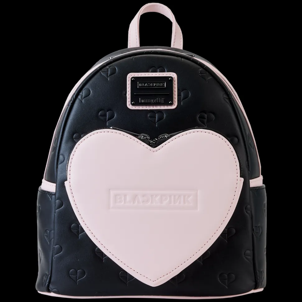 BLACKPINK Mini Backpacks< All-Over Print Heart Mini Backpack