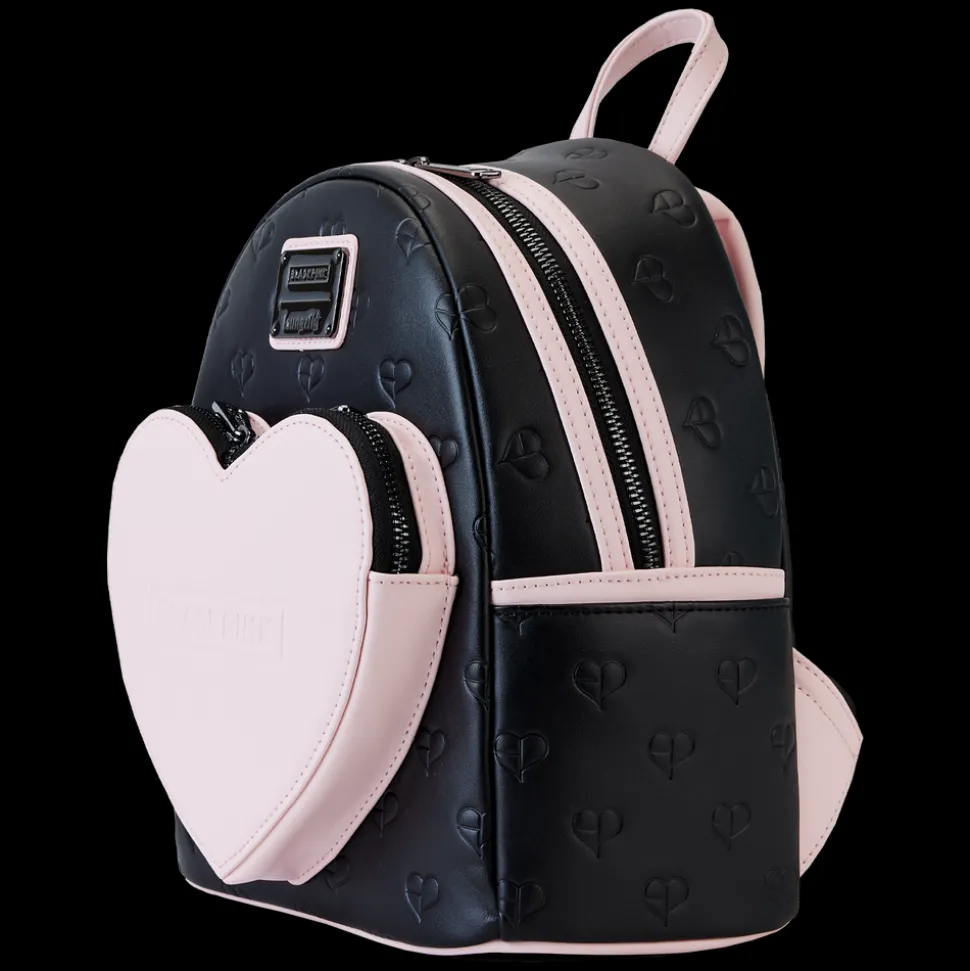 BLACKPINK Mini Backpacks< All-Over Print Heart Mini Backpack