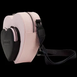 BLACKPINK Crossbody Bags< All-Over Print Heart Shaped Crossbody Bag