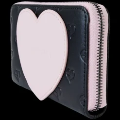 BLACKPINK Wallets< All-Over Print Heart Zip Around Wallet
