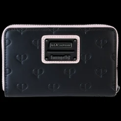BLACKPINK Wallets< All-Over Print Heart Zip Around Wallet