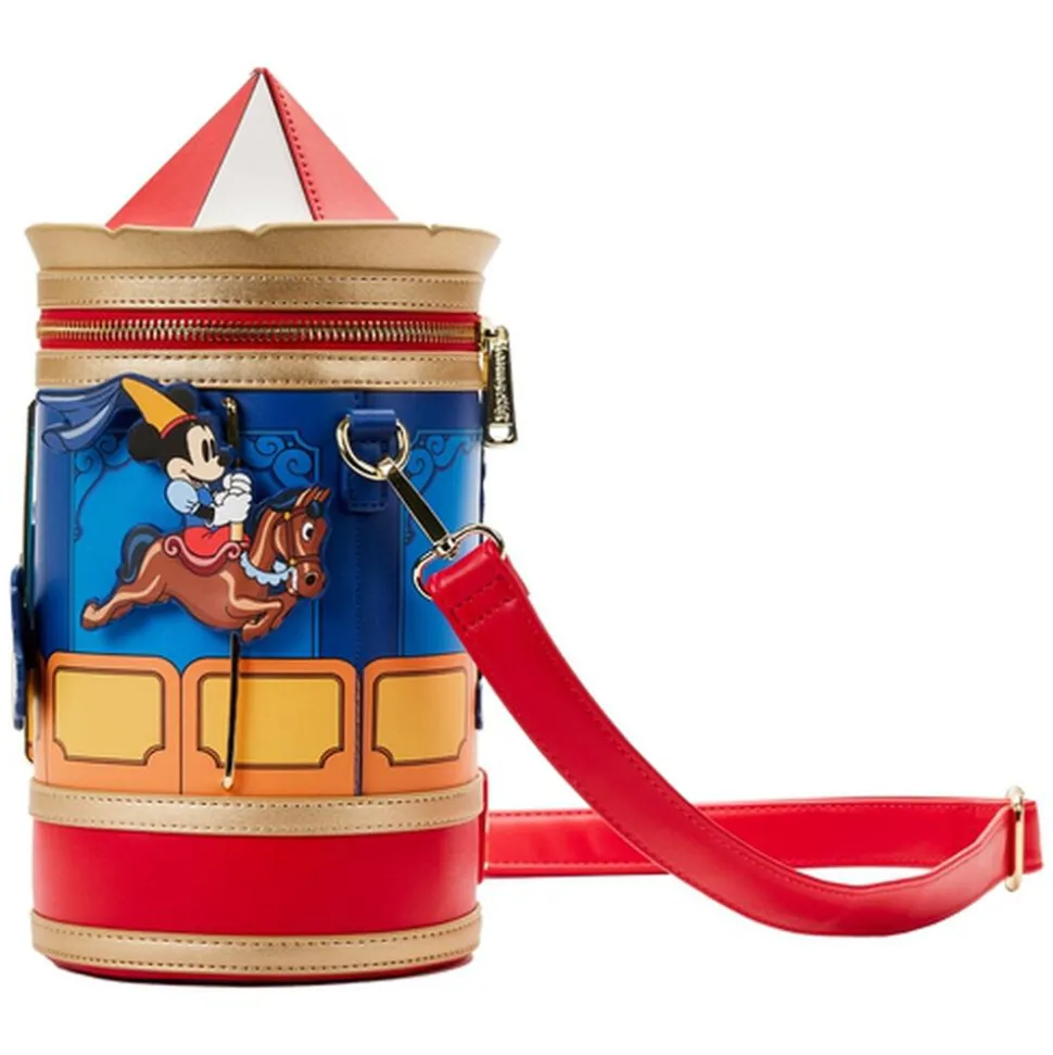 Disney Crossbody Bags<Brave Little Tailor Mickey And Minnie Mouse Carousel Crossbody Bag