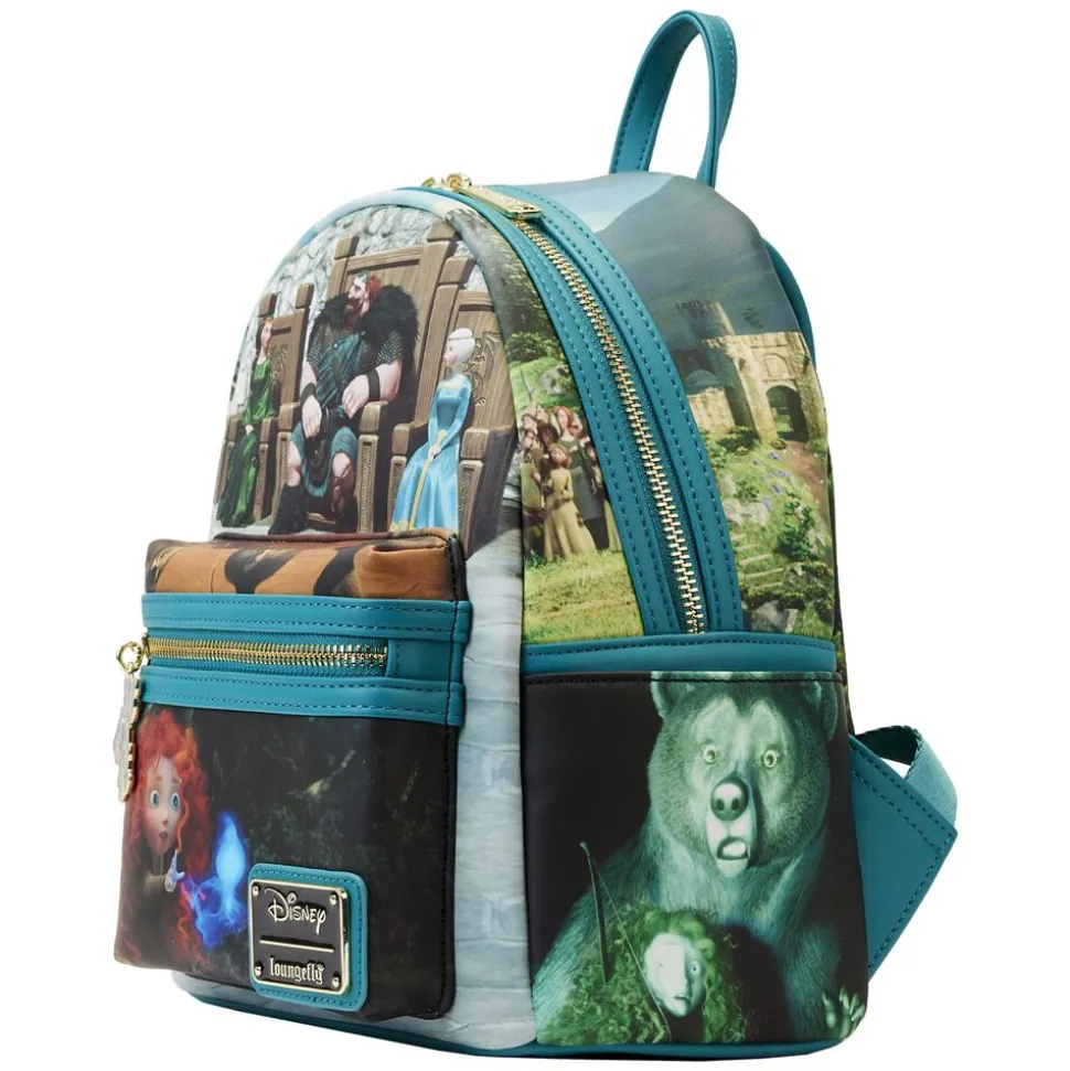 Pixar Mini Backpacks<Brave Princess Scenes Mini Backpack