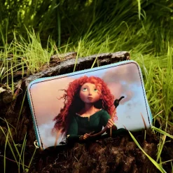 Pixar Wallets<Brave Princess Scenes Zip Around Wallet