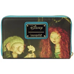 Pixar Wallets<Brave Princess Scenes Zip Around Wallet