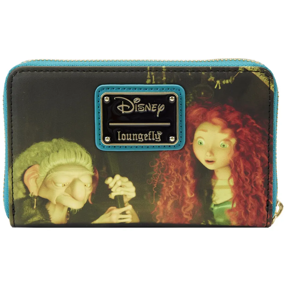 Pixar Wallets<Brave Princess Scenes Zip Around Wallet