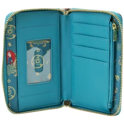 Pixar Wallets<Brave Princess Scenes Zip Around Wallet