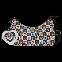 Cartoon Network Crossbody Bags< Retro Collage Crossbody Bag With Coin Pouch
