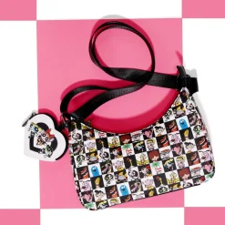 Cartoon Network Crossbody Bags< Retro Collage Crossbody Bag With Coin Pouch