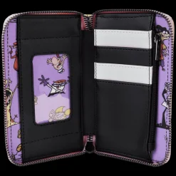 Cartoon Network Wallets< Retro Collage Zip Around Wallet