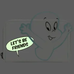 Casper the Friendly Ghost Wallets< Glow Zip Around Wallet