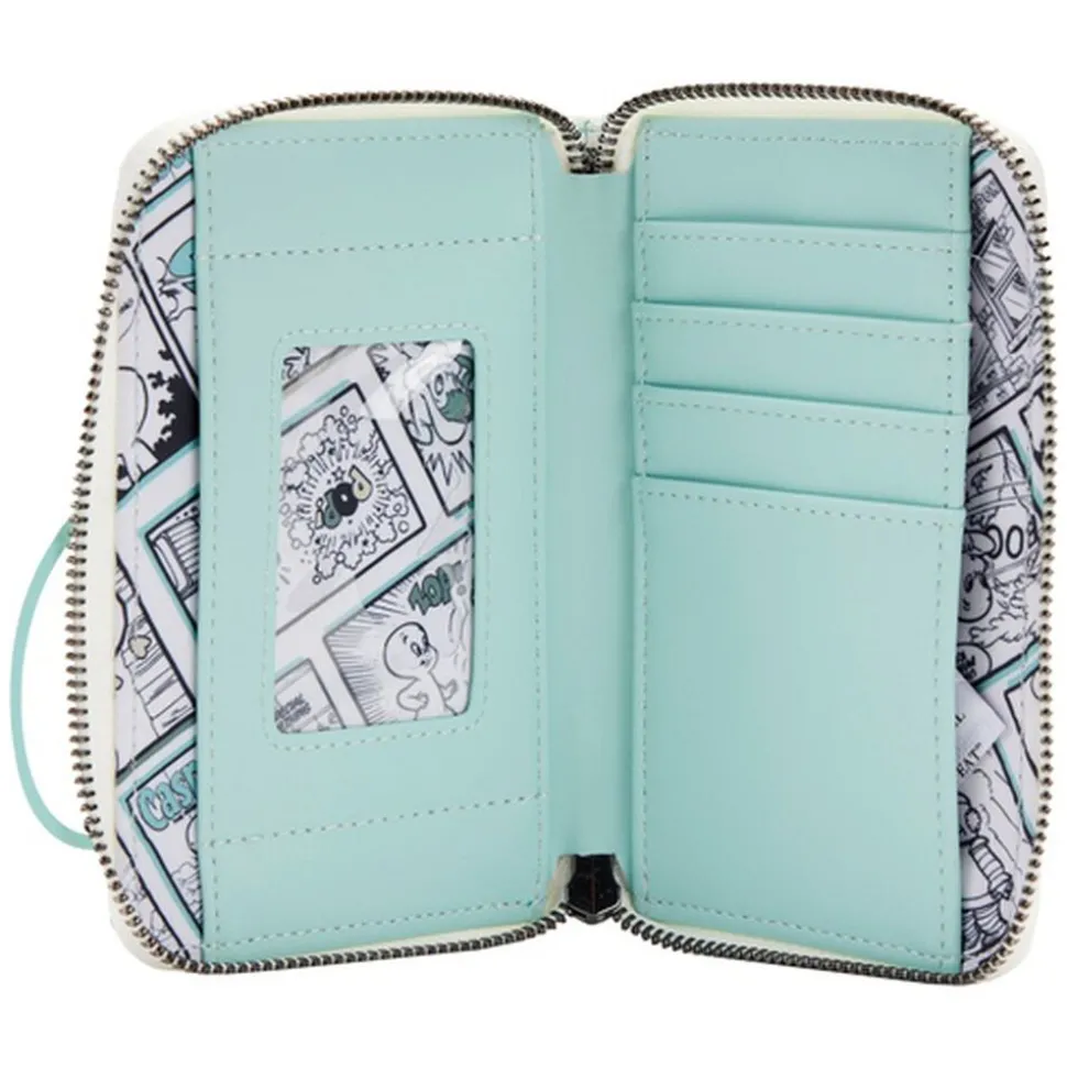 Casper the Friendly Ghost Wallets< Glow Zip Around Wallet