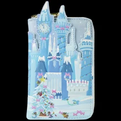Disney Wallets<Cinderella Exclusive Holiday Castle Zip Around Wallet