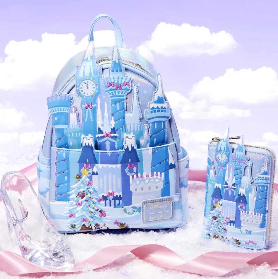 Disney Wallets<Cinderella Exclusive Holiday Castle Zip Around Wallet