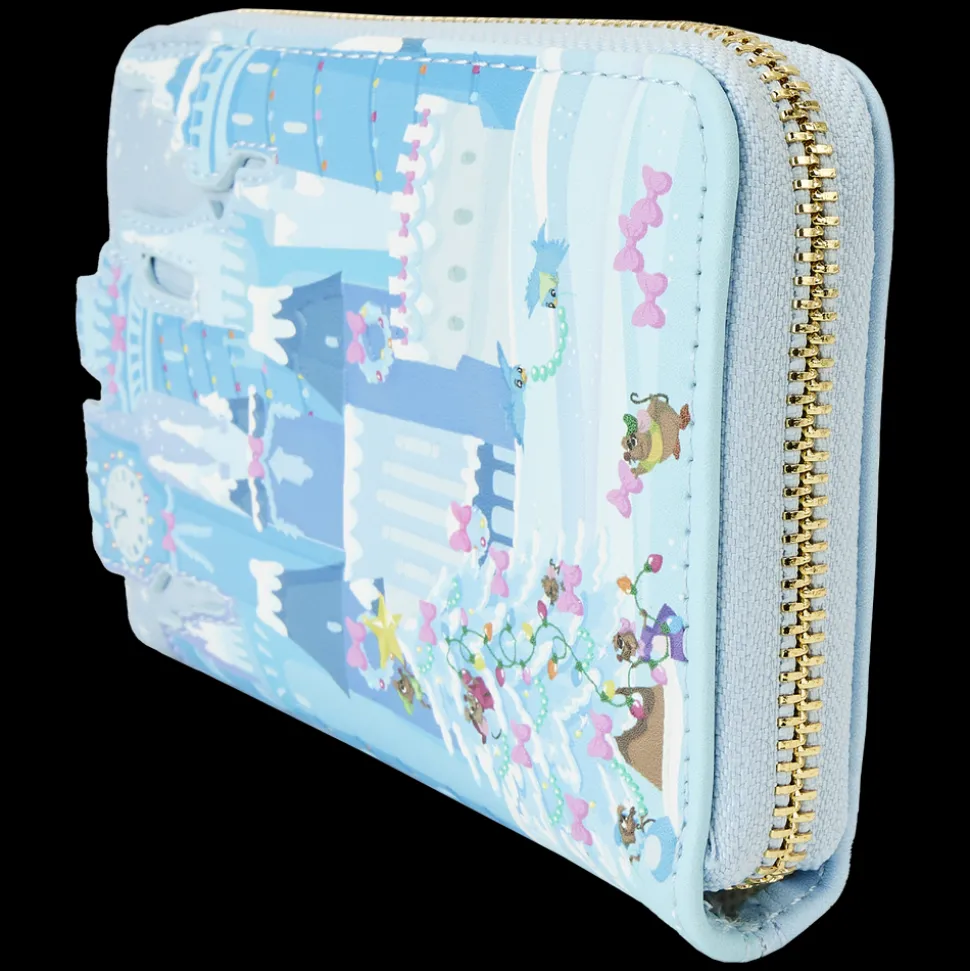 Disney Wallets<Cinderella Exclusive Holiday Castle Zip Around Wallet