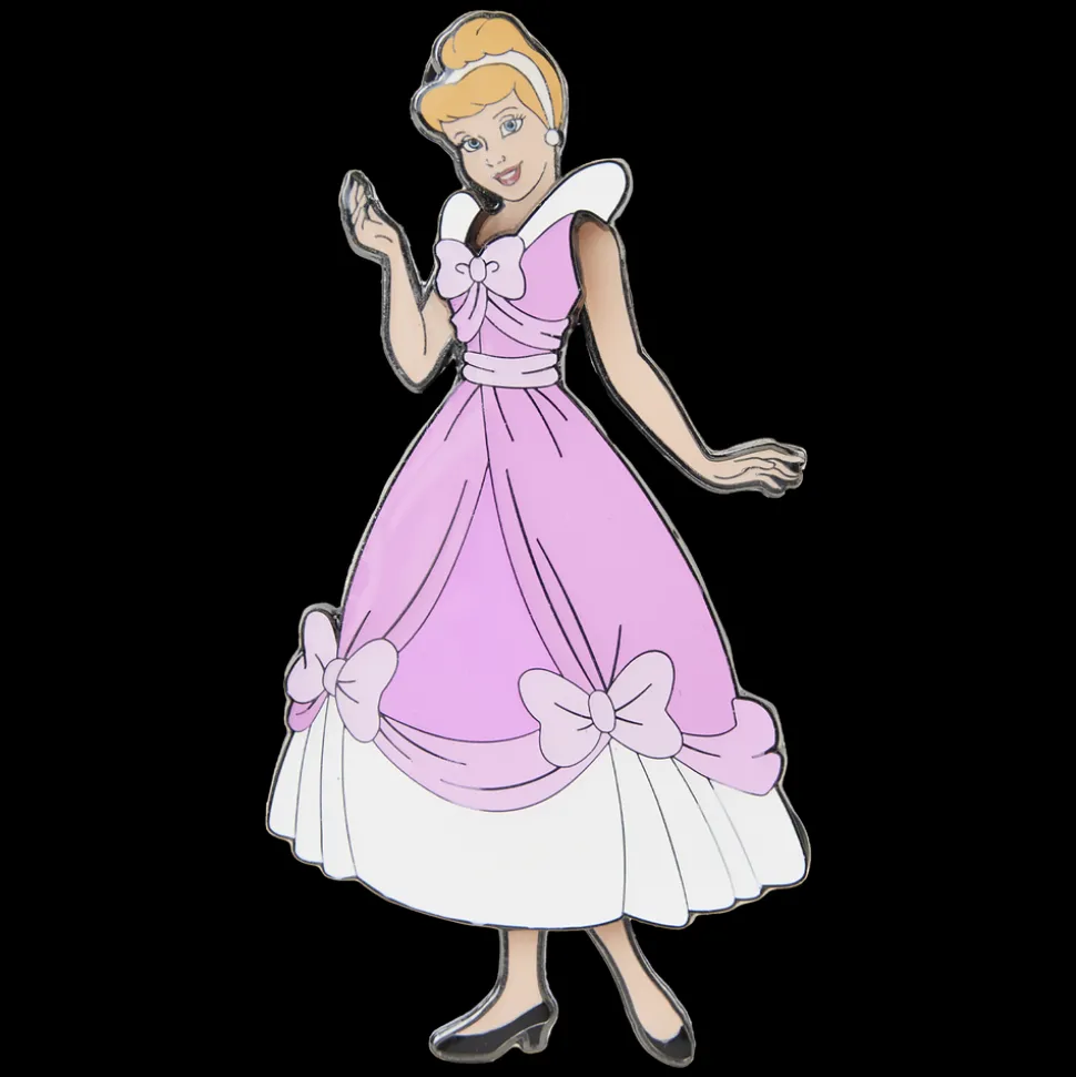 Disney Enamel Pins<Cinderella Paper Dolls Magnetic Pin Set