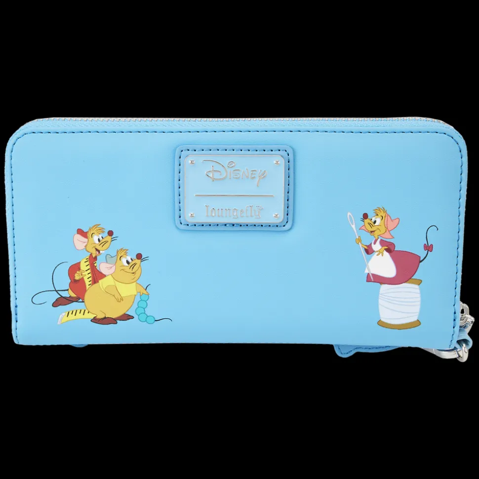 Disney Wallets<Cinderella Princess Series Lenticular Zip Around Wristlet Wallet