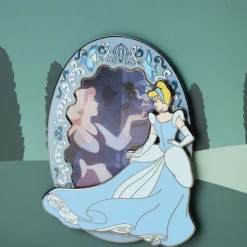 Disney Enamel Pins<Cinderella Princess Series 3" Collector Box Lenticular Pin