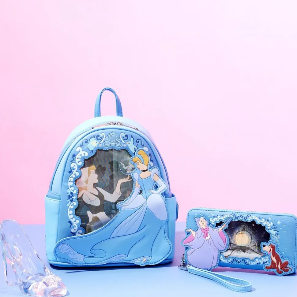 Disney Mini Backpacks<Cinderella Princess Series Lenticular Mini Backpack