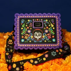 Pixar Crossbody Bags<Coco Miguel Calavera Floral Skull Crossbody Bag