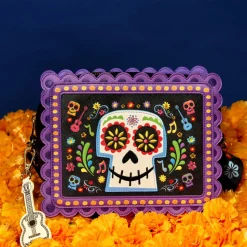 Pixar Crossbody Bags<Coco Miguel Calavera Floral Skull Crossbody Bag