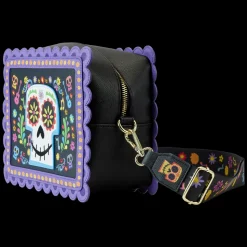 Pixar Crossbody Bags<Coco Miguel Calavera Floral Skull Crossbody Bag