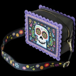 Pixar Crossbody Bags<Coco Miguel Calavera Floral Skull Crossbody Bag
