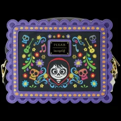 Pixar Crossbody Bags<Coco Miguel Calavera Floral Skull Crossbody Bag