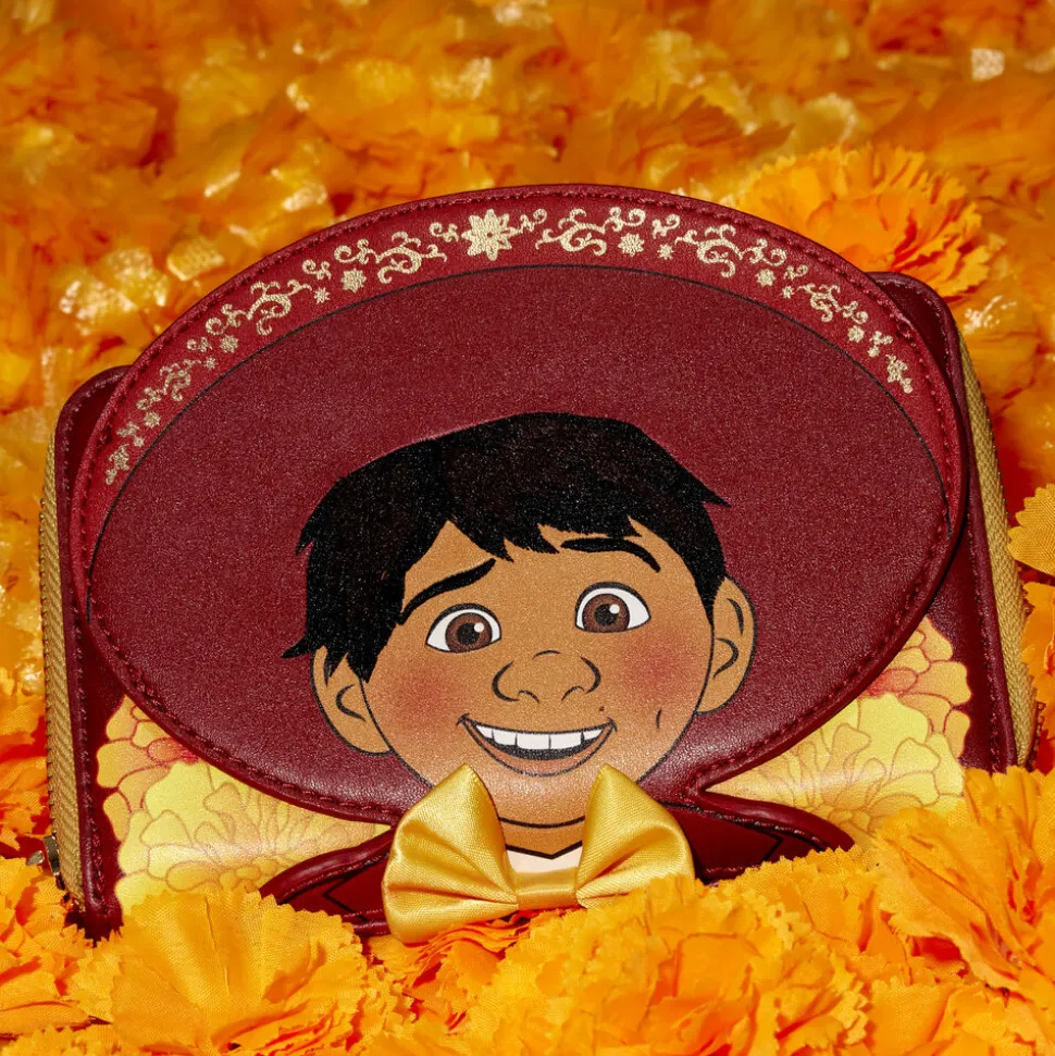 Pixar Wallets<Coco Miguel Mariachi Cosplay Zip Around Wallet
