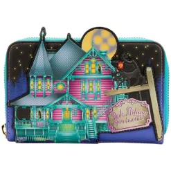 Coraline Wallets< Glow In The Dark House Zip Around Wallet