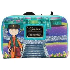 Coraline Wallets< Glow In The Dark House Zip Around Wallet
