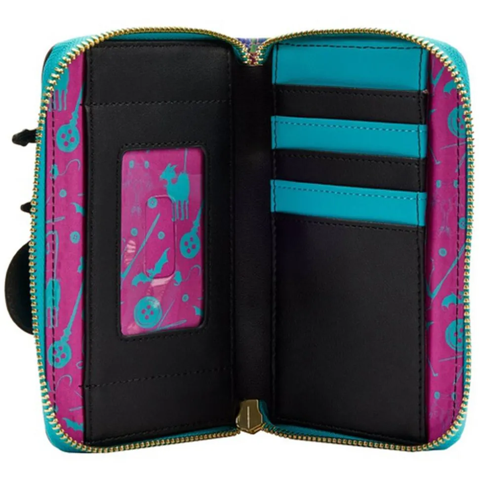 Coraline Wallets< Glow In The Dark House Zip Around Wallet