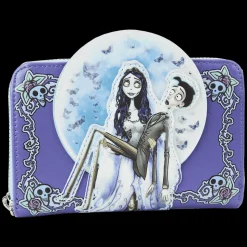 Corpse Bride Wallets< Moon Zip Around Wallet