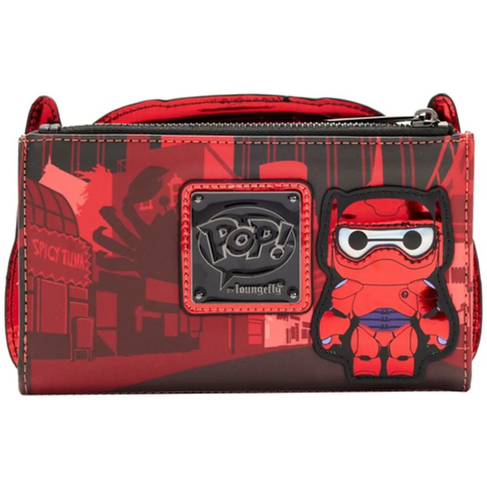 Disney Wallets<D23 Exclusive - Funko Pop! By Loungefly Big Hero Six Baymax Battle Mode Cosplay Wallet